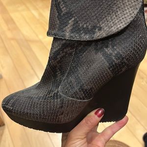 Jimmy Choo wedge boot
